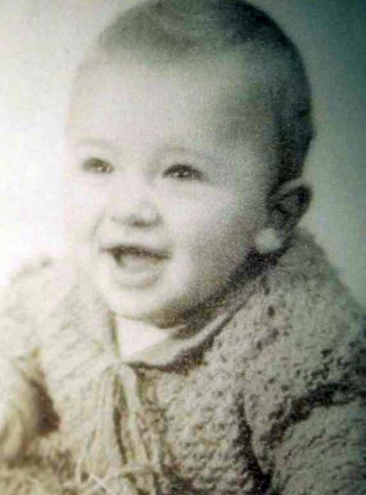 Philippe Smet bébé