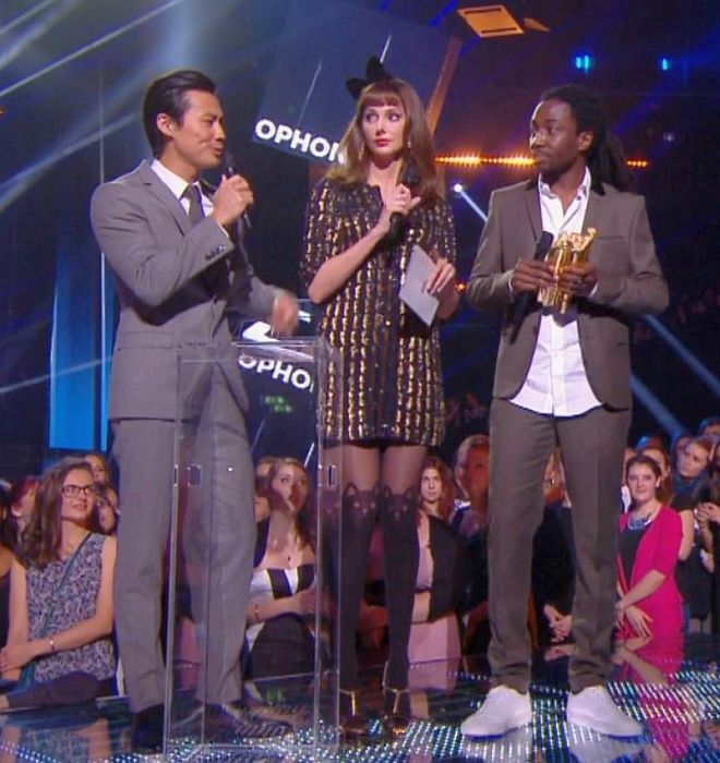 Acteurs du film "Qu'est-ce qu'on a fait au bon Dieu" NRJ awards 2014