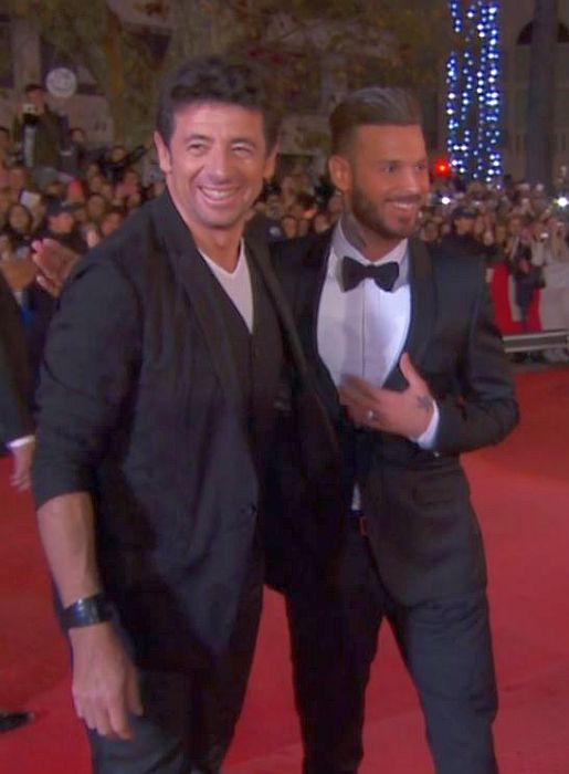 Patrick Bruel, M Pokora  NRJ awards 2014 Cannes
