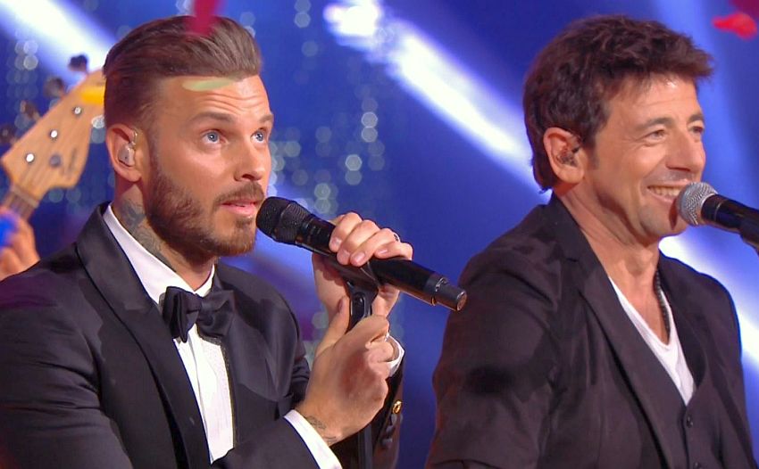 Patrick Bruel et M Pokora NRJ awards 2014
