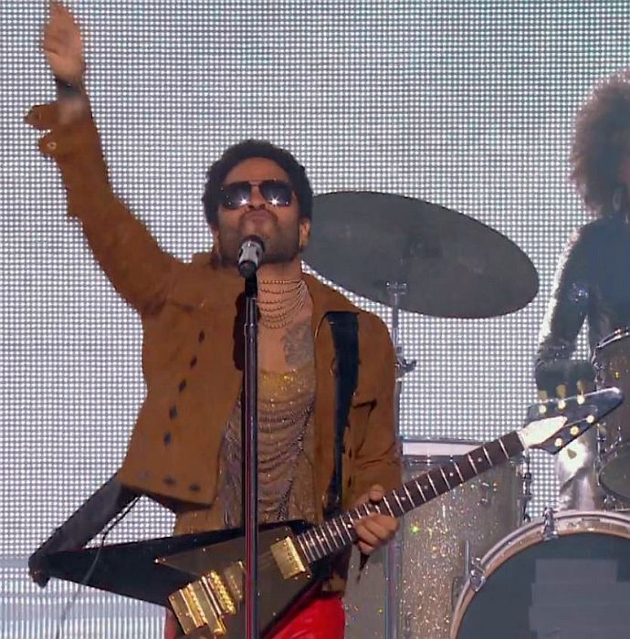 Lenny Kravitz NRJ awards 2014