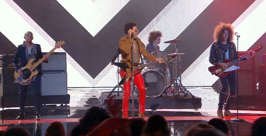 Lenny Kravitz NRJ awards 2014