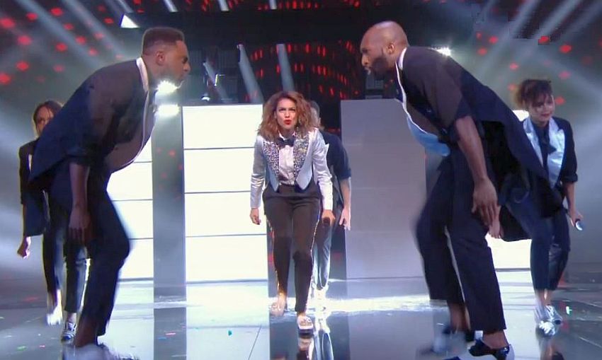 Tla interprète Michael Jackson aux NRJ awards 2014