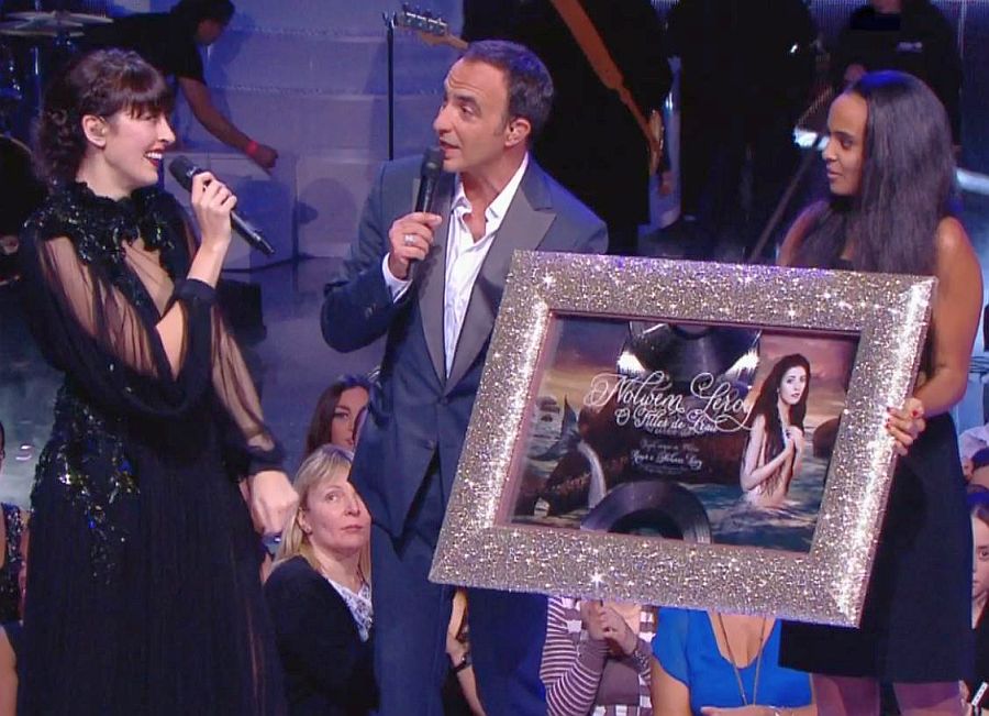 Nolwen Leroy triple disque de platine