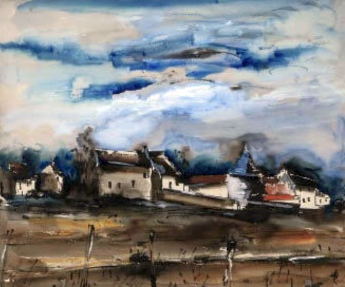 Vieille ferme &agrave; Valmondois  par Maurice de Vlamink